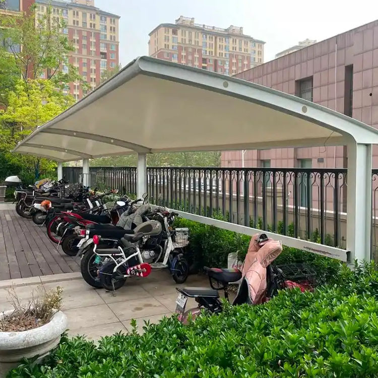 息烽县膜结构电动车棚